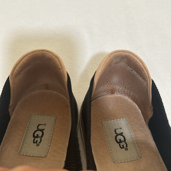 UGG WOMENS SAMMY SLIP ON LOAFER BLACK Sz 8.5 - Picture 8 of 9